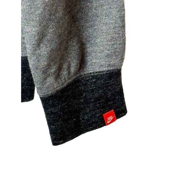 Nike Black and Gray Sweatshirt Hoodie - Picture 6 of 11